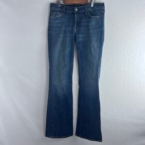 7 For All Mankind Women's Jeans Size 31 Bootcut Dark Wash Denim